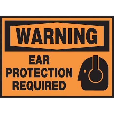 OSHA WARNING SAFETY LABEL EAR LPPE303VSP